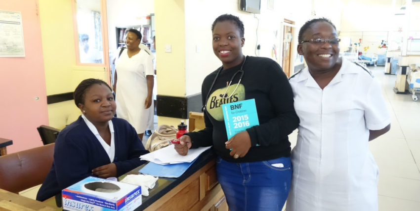 ZHTS visit to Chitungwiza hospital